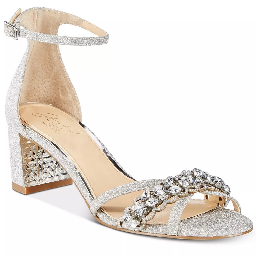 Jewel Badgley Mischka Giona Sandals
